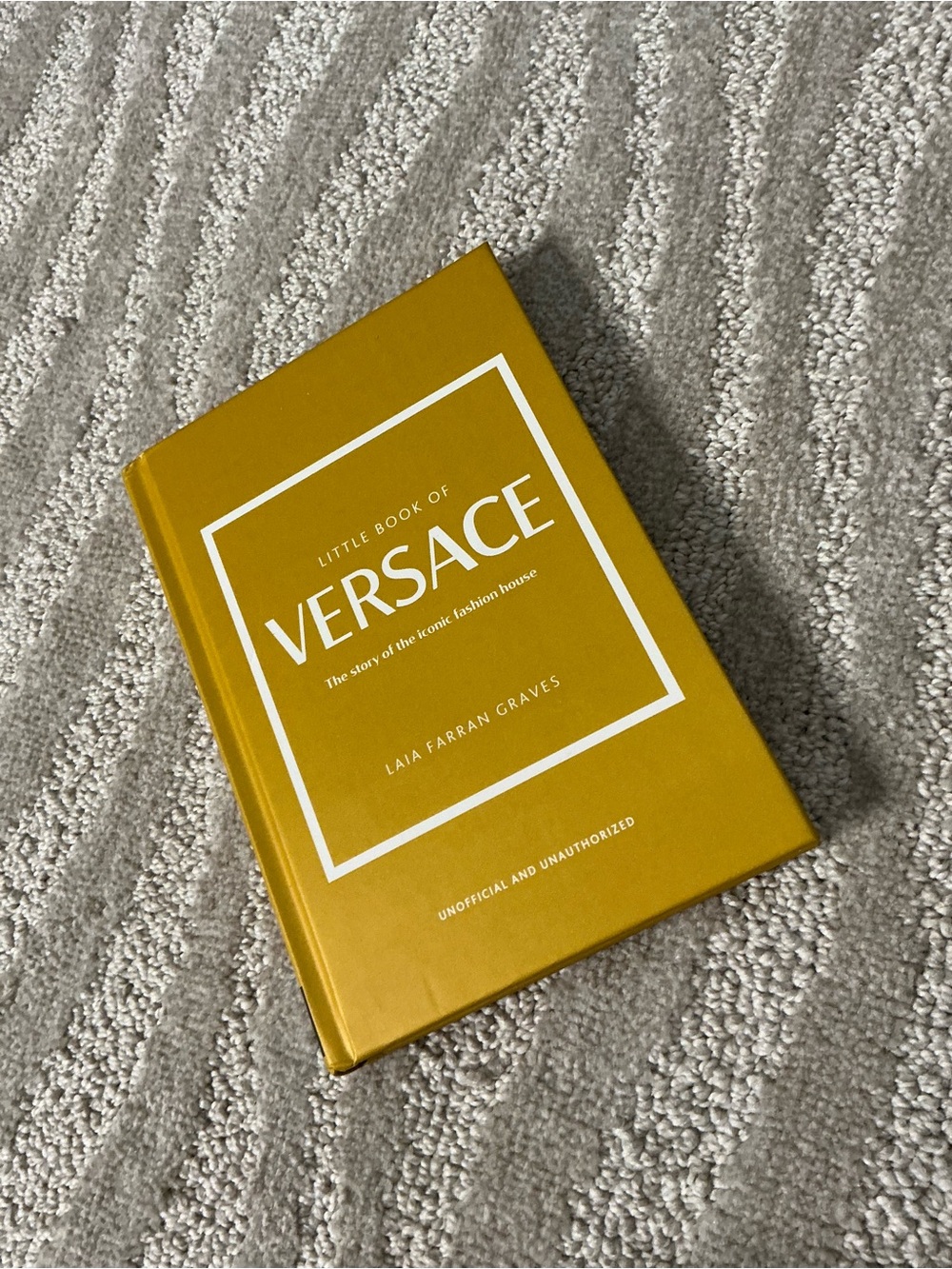 Versace Hardcover Table Book